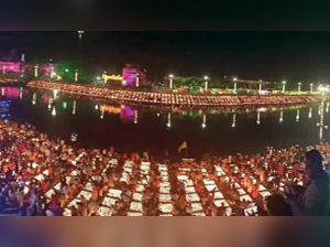 Ujjain breaks Ayodhya's record by lighting 18.8 lakh diyas on Maha Shivaratri
