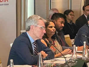 US Assistant Secretary Geoffrey R. Pyatt, USISPF leaders discuss India's clean energy transition