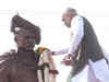 Home Minister Amit Shah pays tribute to Chhatrapati Shivaji in Kolhapur