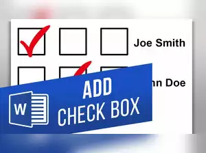 Microsoft Word: Here’s how you can insert checkboxes in Word docs