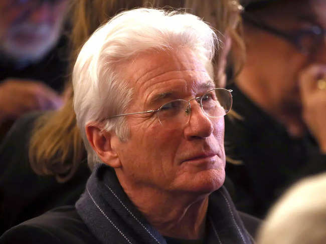 ?Richard Gere, along with his family, was celebrating his wife's 40th birthday when they got sick.?