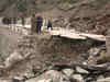 J-K: Landslide damages houses and roads in Ramban, affected families shifted