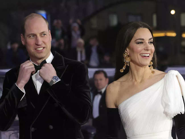 ​Prince William and Kate attended the BAFTA awards for the first time since 2020.