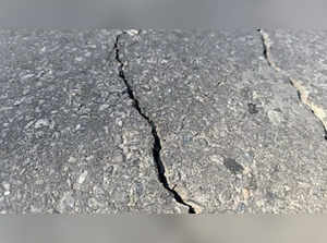Ahead of Char Dham yatra, fresh cracks spotted on Badrinath highway near Joshimath