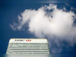 FILE PHOTO: The HSBC building in Canary Wharf
