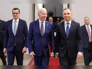 U.S. President Joe Biden visits Poland