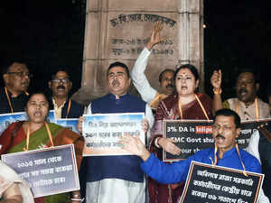 West Bengal BJP MLAs demand resignation of minister Sobhandeb Chatterjee
