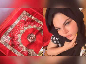 Rakhi Sawant trolled on social media for incorrectly performing Namaz