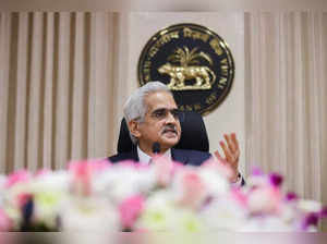 Reserve Bank of India (RBI) Governor Shaktikanta Das attends a news conference after a monetary policy review in Mumbai