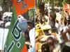 Delhi snooping row: BJP workers protest demanding DY CM Manish Sisodia's resignation