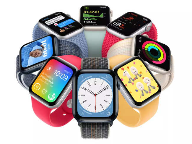 Apple watch changing colour