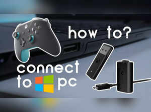 Here’s how you can connect the Xbox controller to the PC