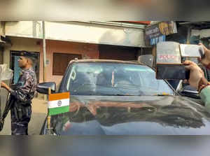 Cooch Behar: Union Minister Nisith Pramanik’s convoy was att...