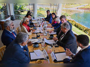 Bengaluru: US Treasury Secretary Janet Yellen interacts with technology leaders ...