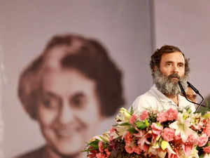 Congress leader Rahul Gandhi addresses the Congress' 85th Plenary s...