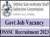 OSSSC 2023: Applications open for 5396 posts of Junior Assistant and Panchayat Executive Officer