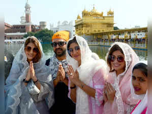 Shilpa Shetty and Raj Kundra’s visit to Golden Temple with Akanksha Malhotra spark controversy, here’s why