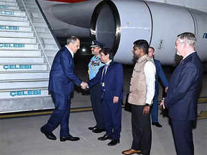 Russian Foreign Minister Sergey Lavrov arrives in India for G20 Foreign Ministers' Meeting