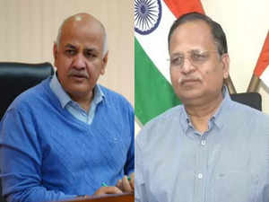 Delhi LG sends resignations of jailed Manish Sisodia, Satyendar Jain to President Murmu