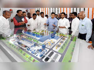 YSR Kadapa: Chief Minister of Andhra Pradesh Y.S. Jagan Mohan Reddy during Bhoom...