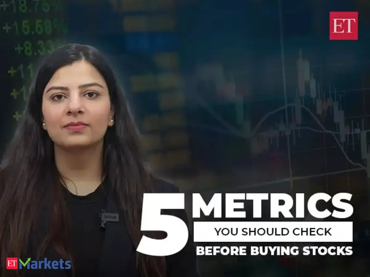 stocks: 5 important ratios/metrics to check before buying stocks - The ...
