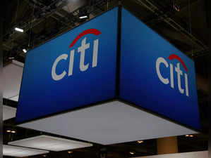 FILE PHOTO: The Citigroup Inc logo is seen at the SIBOS banking and financial conference in Toronto
