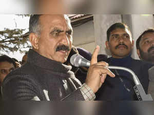 Himachal Pradesh Chief Minister Sukhvinder Singh Sukhu