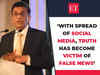 With spread of social media, truth has become victim of false news: CJI Chandrachud