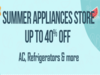 Amazon Summer Sale 2023: Up to 40% off on ACs, refrigerators, coolers and more