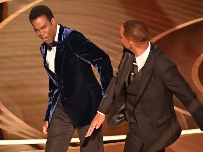 In March 2022, Will Smith walked onto the Oscars stage and slapped Chris Rock's face after the comedian made a joke about the appearance of Smith's wife, Jada Pinkett Smith.