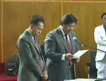 Conrad Sangma, newly-elected Meghalaya MLAs take oath as Legislative members in Shillong