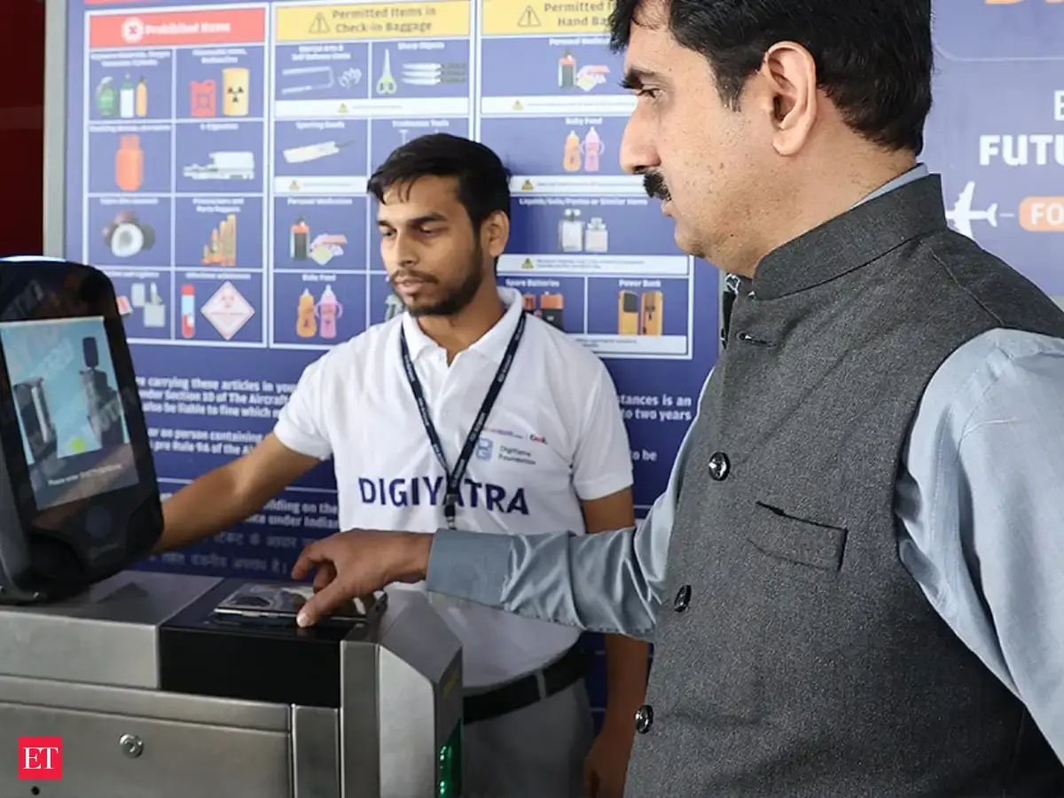 Digi yatra airports: DigiYatra app helps you avoid long queues at ...