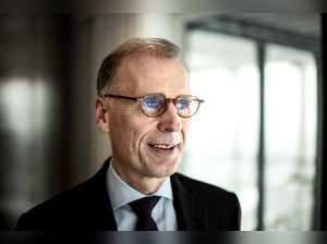 FILE PHOTO: Carlsberg CEO Cees 't Hart is pictured in Copenhagen