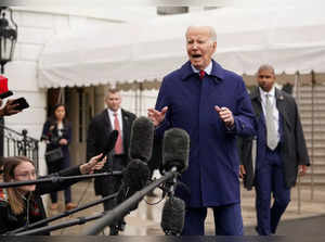 President Biden departs the White House in Washington