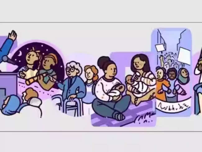 Happy International Women's Day 2023: Women's Day 2023: Google dedicates  animation showcasing ways women support women - The Economic Times