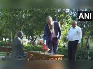 Australian PM visits Sabarmati Ashram