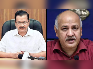 Delhi CM Arvind Kejriwal and Manish Sisodia