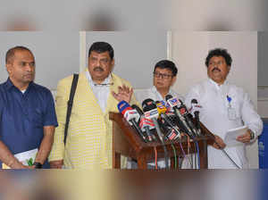 Guwahati: Leader of the Opposition in Assam Legislative Assembly Debabrata Saiki...