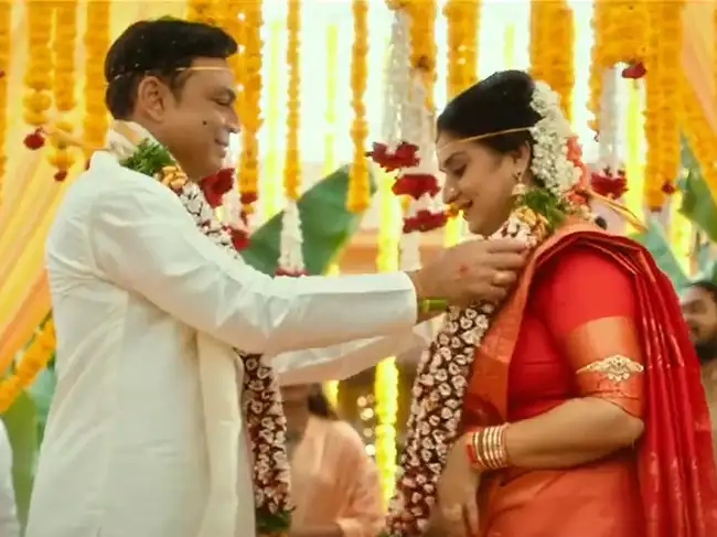 Naresh Pavithra Lokesh wedding: Telugu star Naresh marries co-star Pavithra  Lokesh in an intimate ceremony - The Economic Times