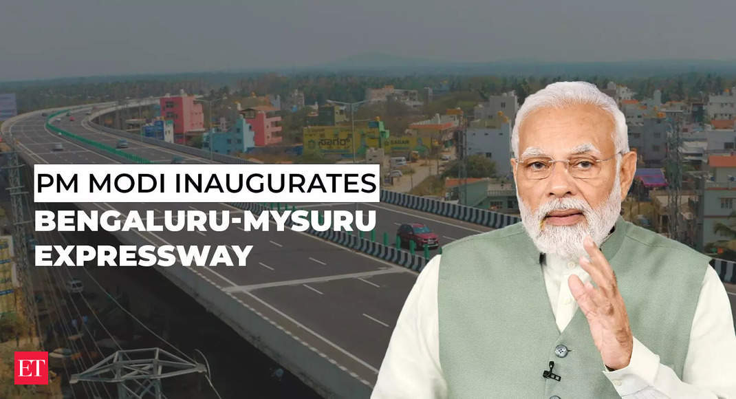 LIVE | PM Modi inaugurates Bengaluru-Mysuru Expressway in Karnataka’s Mandya