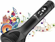 Best Wireless Bluetooth karaoke Microphones Under 2000 with Portable Speakers