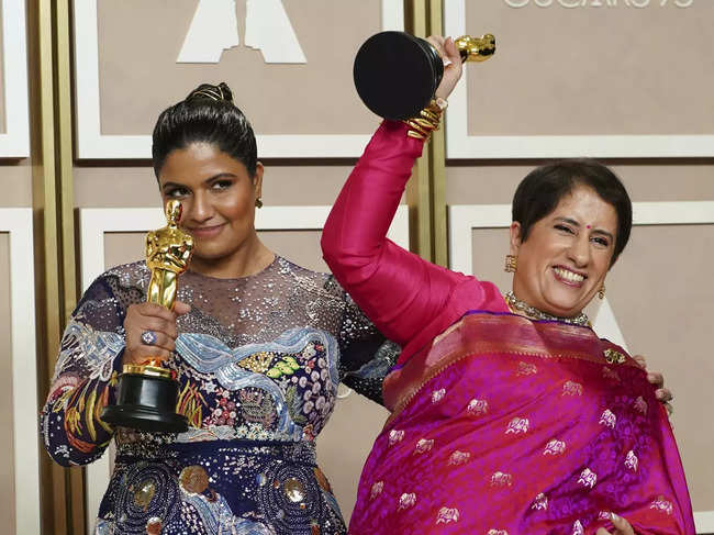 ​Producer Guneet Monga took to social media to celebrate Oscar win.