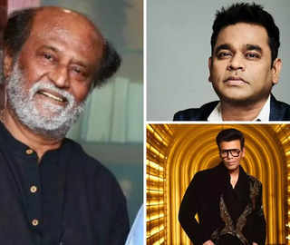 Rajinikanth doffs his hat at 'proud Indians’, Karan Johar jumps for joy as 'Naatu Naatu' bags Oscar