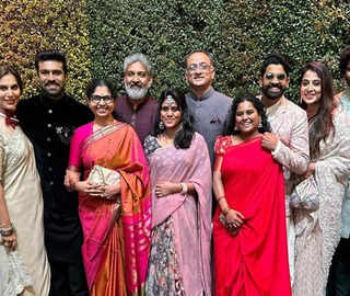 SS Rajamouli hosts intimate Oscars after-party for 'RRR' team at his LA home