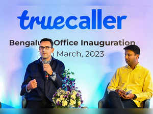 Truecaller CEO & Co-founder Alan Mamedi speaks as Truecaller India MD...