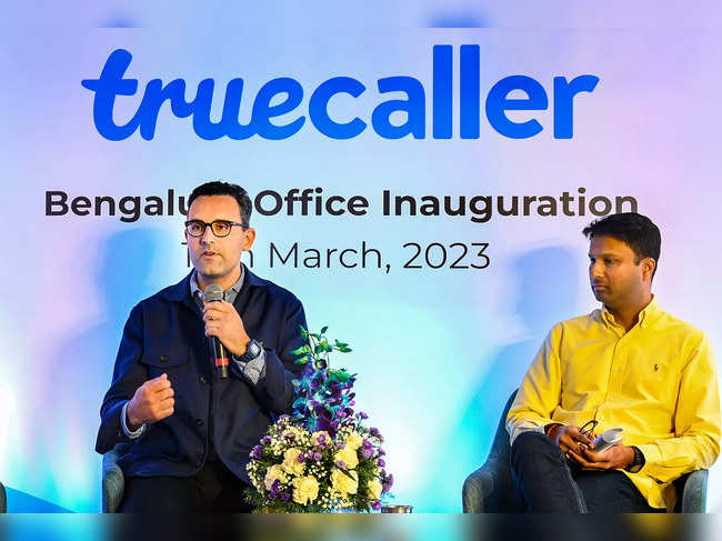 Bengaluru: Truecaller CEO & Co-founder Alan Mamedi speaks as Truecaller India MD...