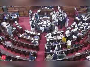 Rajya Sabha functions for 5 mins on day 4