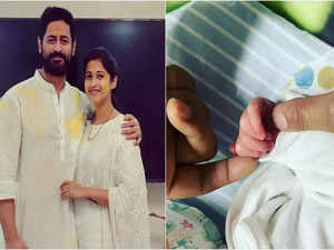 TV actor Mohit Raina and his wife Aditi Sharma welcome baby girl, shares pic
