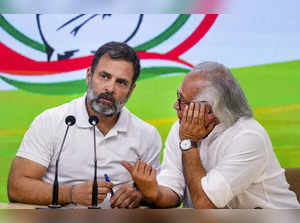 Rahul Gandhi and Jairam Ramesh