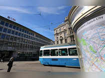 UBS and Credit Suisse banks headquarters in Zurich